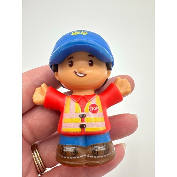 Fisher-Price Little People Bus Driver Figure 2016 GLT75 - Picture 6 of 6